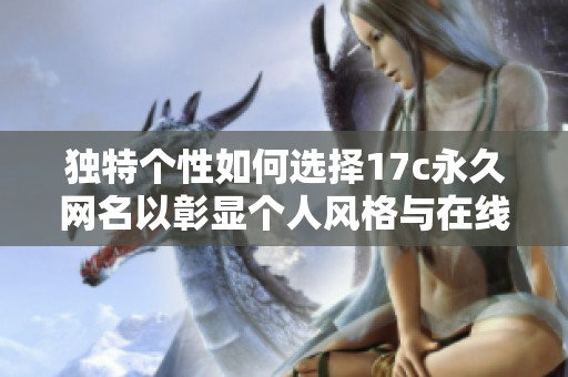 独特个性如何选择17c永久网名以彰显个人风格与在线身份