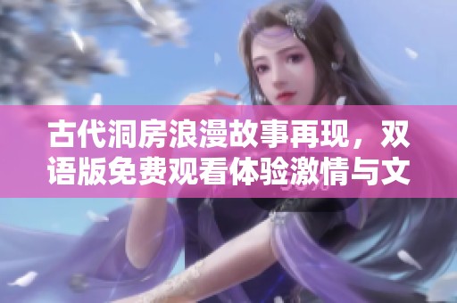 古代洞房浪漫故事再现，双语版免费观看体验激情与文化交融