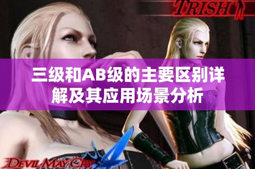 三级和AB级的主要区别详解及其应用场景分析