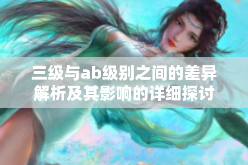 三级与ab级别之间的差异解析及其影响的详细探讨