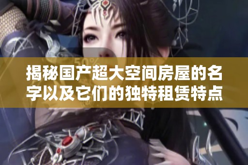 揭秘国产超大空间房屋的名字以及它们的独特租赁特点和优势分析