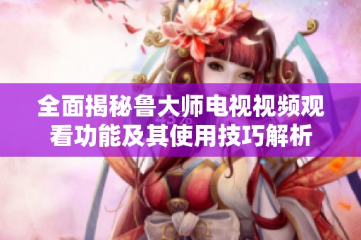 全面揭秘鲁大师电视视频观看功能及其使用技巧解析