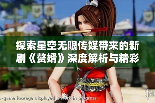 探索星空无限传媒带来的新剧《赘婿》深度解析与精彩解读