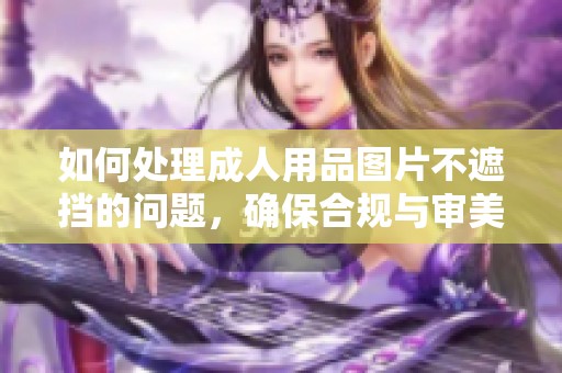 如何处理成人用品图片不遮挡的问题，确保合规与审美并存