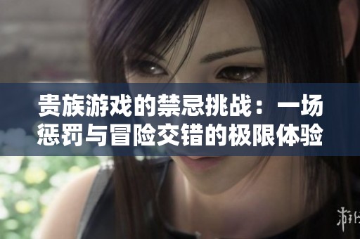 贵族游戏的禁忌挑战：一场惩罚与冒险交错的极限体验