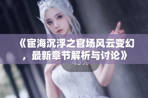 《宦海沉浮之官场风云变幻，最新章节解析与讨论》