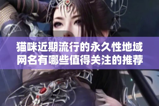 猫咪近期流行的永久性地域网名有哪些值得关注的推荐和解析