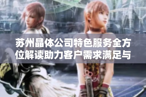 苏州晶体公司特色服务全方位解读助力客户需求满足与提升