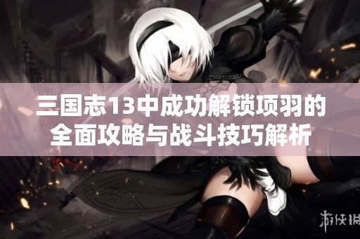 三国志13中成功解锁项羽的全面攻略与战斗技巧解析
