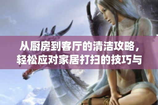 从厨房到客厅的清洁攻略，轻松应对家居打扫的技巧与步骤分享(1)