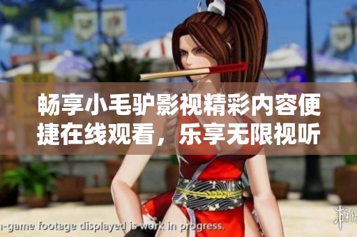 畅享小毛驴影视精彩内容便捷在线观看，乐享无限视听盛宴