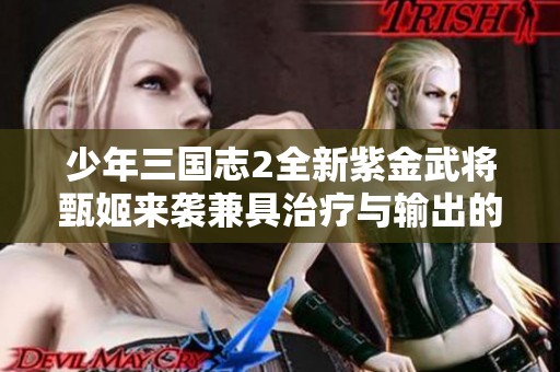 少年三国志2全新紫金武将甄姬来袭兼具治疗与输出的强大能力