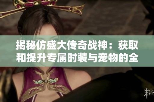 揭秘仿盛大传奇战神：获取和提升专属时装与宠物的全攻略