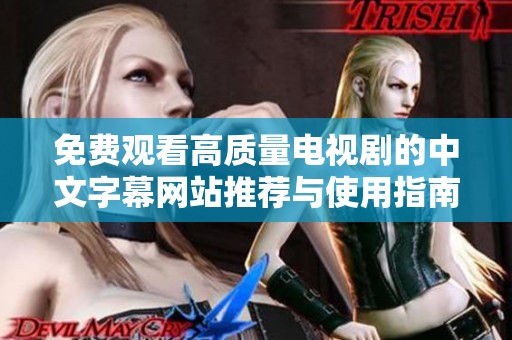 免费观看高质量电视剧的中文字幕网站推荐与使用指南