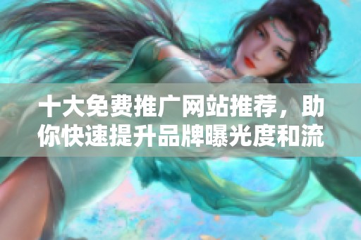 十大免费推广网站推荐，助你快速提升品牌曝光度和流量增长