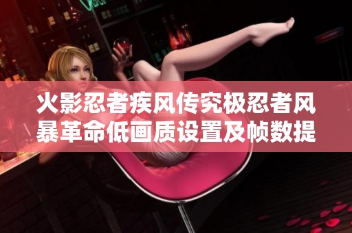 火影忍者疾风传究极忍者风暴革命低画质设置及帧数提升指南