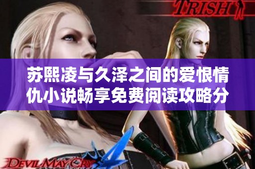 苏熙凌与久泽之间的爱恨情仇小说畅享免费阅读攻略分享